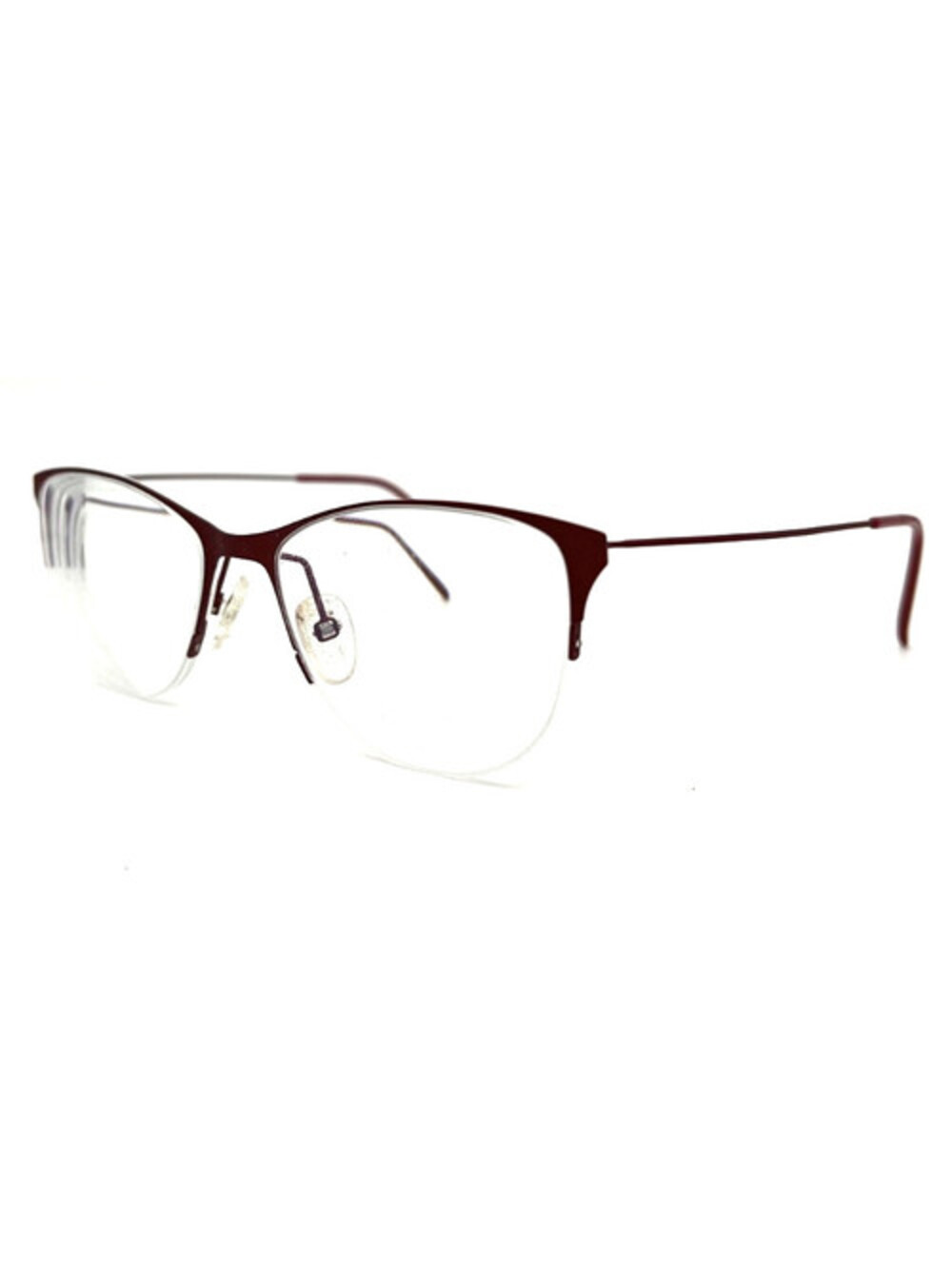 Ottoto 35-H11438 Burgundy Square Authentic Eyeglass Frames 49-16-145